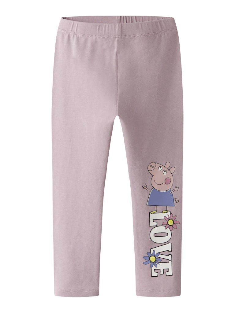 Name It lasten leggingsit NMFDAISY PEPPA LEGGING, vaaleanpunainen