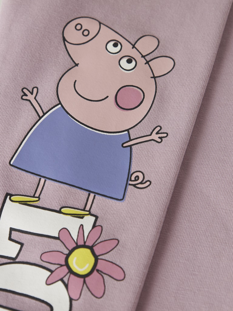 Name It lasten leggingsit NMFDAISY PEPPA LEGGING, vaaleanpunainen