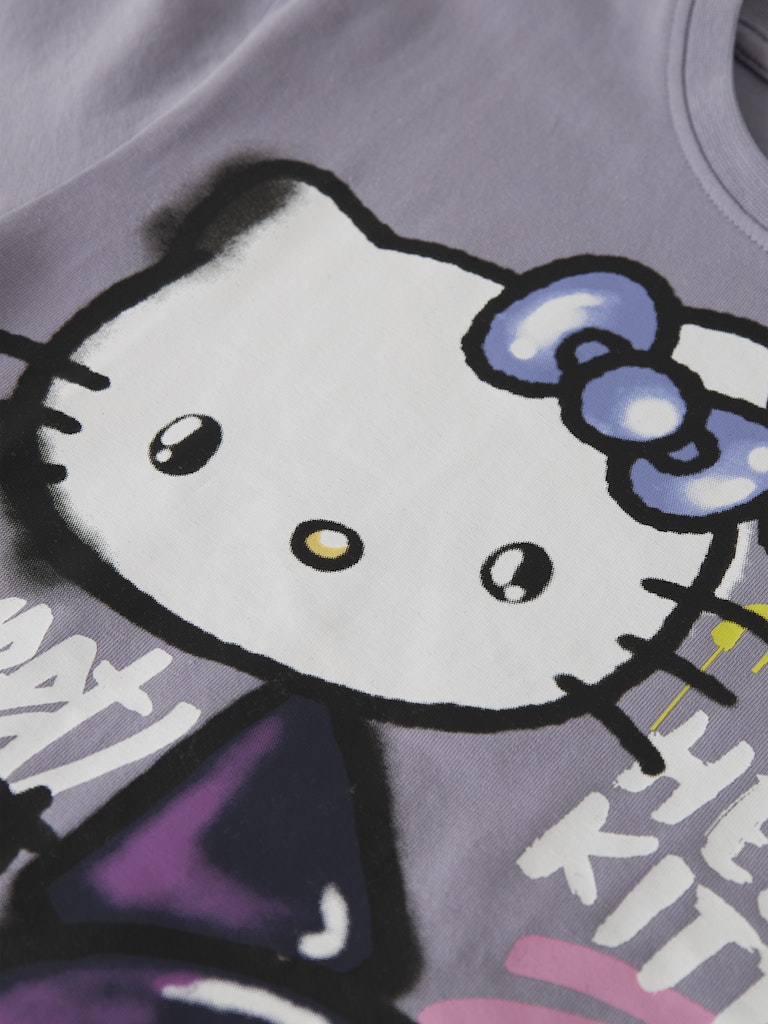 Name It lasten t-paita NKFDYDA HELLOK SS NREG TOP, violetti