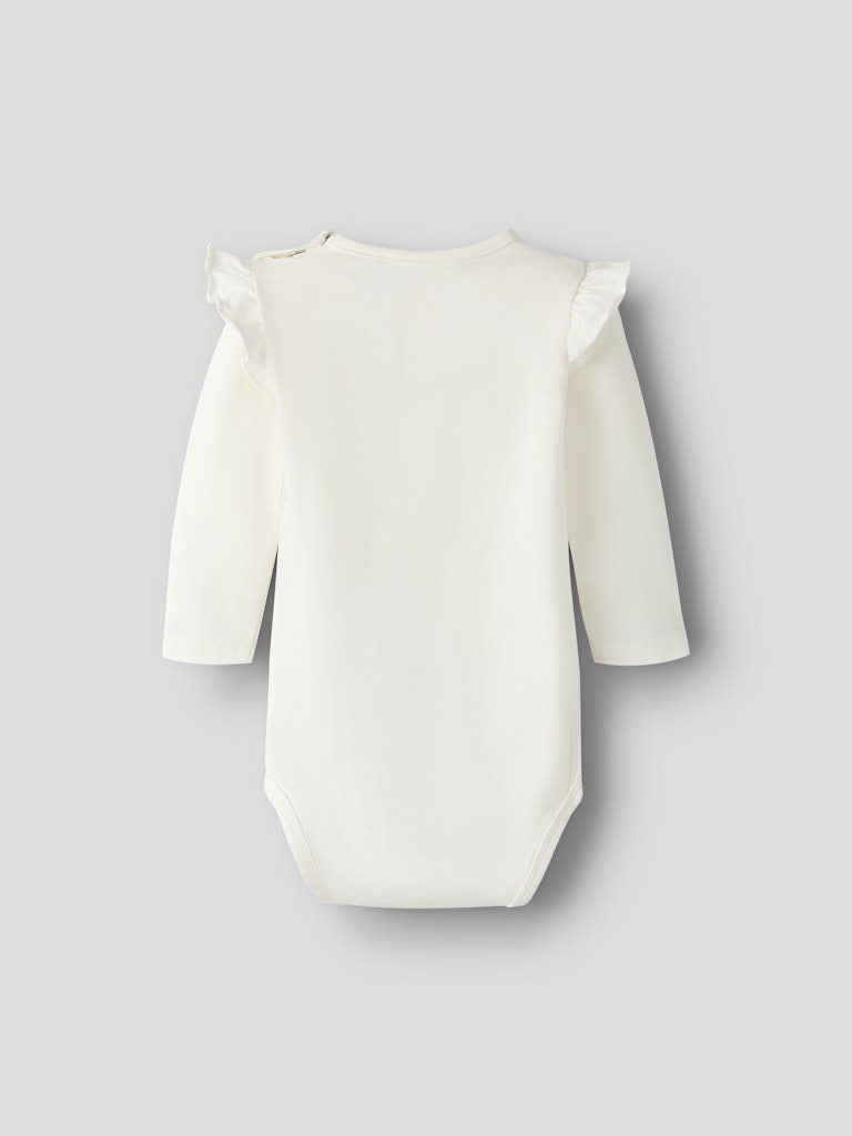 Name It body NBFBIRDY LS BODY, luonnonvalkoinen