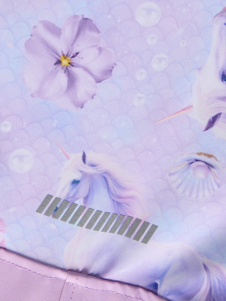 Name It lasten välikausihaalari NMFAlfaShell08 Suit AOP FO, liila kuosi