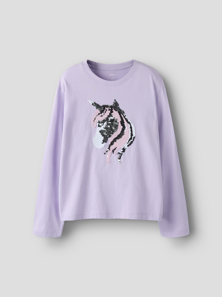 Name It lasten pitkähihainen paita NKFDASSA LS Top, violetti