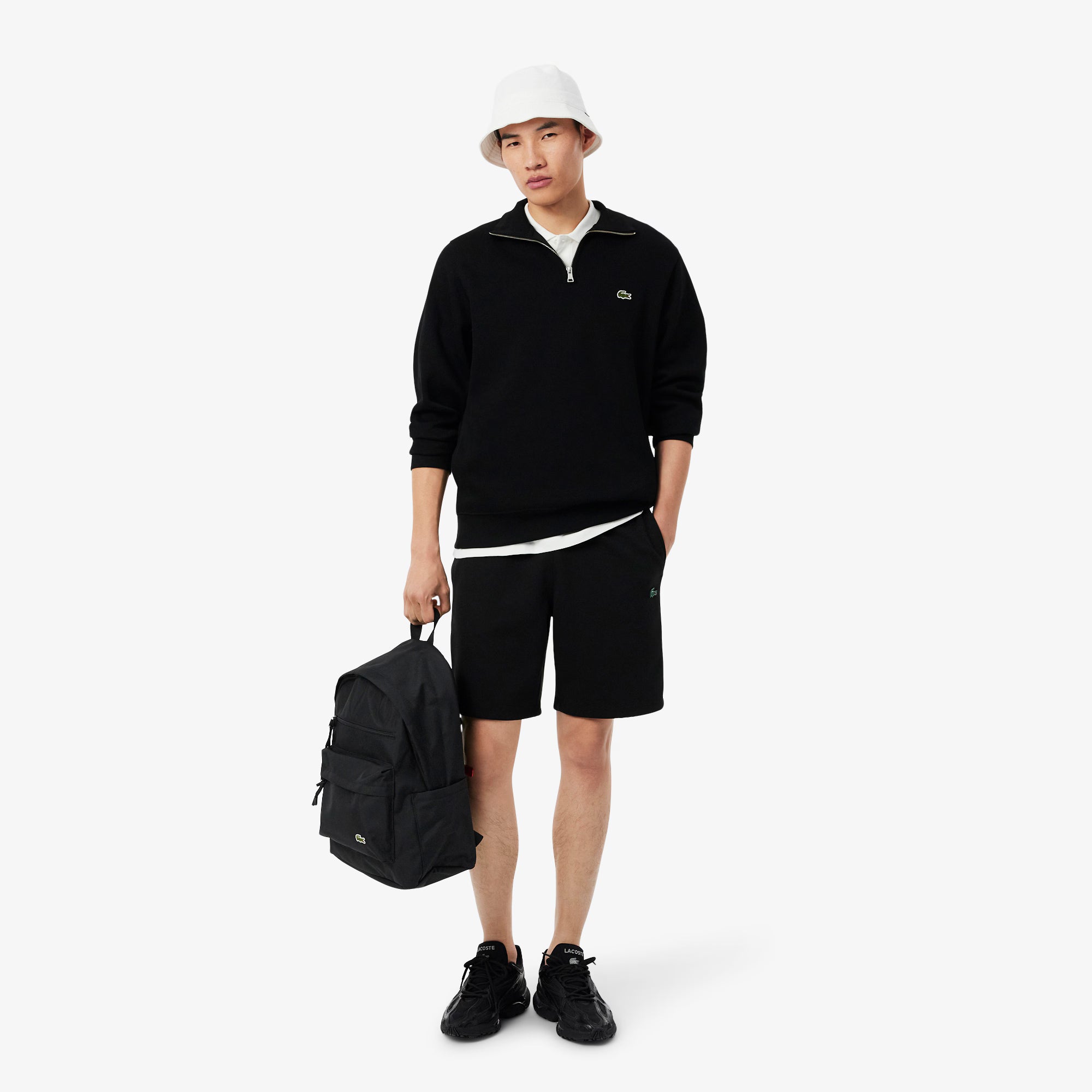 Lacoste reppu, NEOCROC BACKPACK Musta