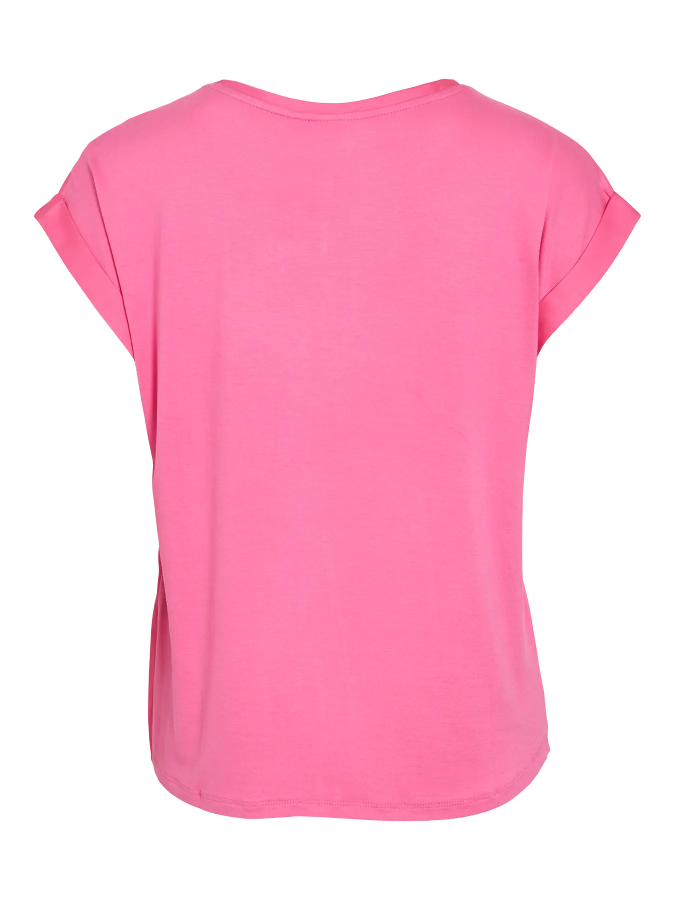 Vila naisten paita VIEllette S/S Satin Top - Noos, Sangria Sunset