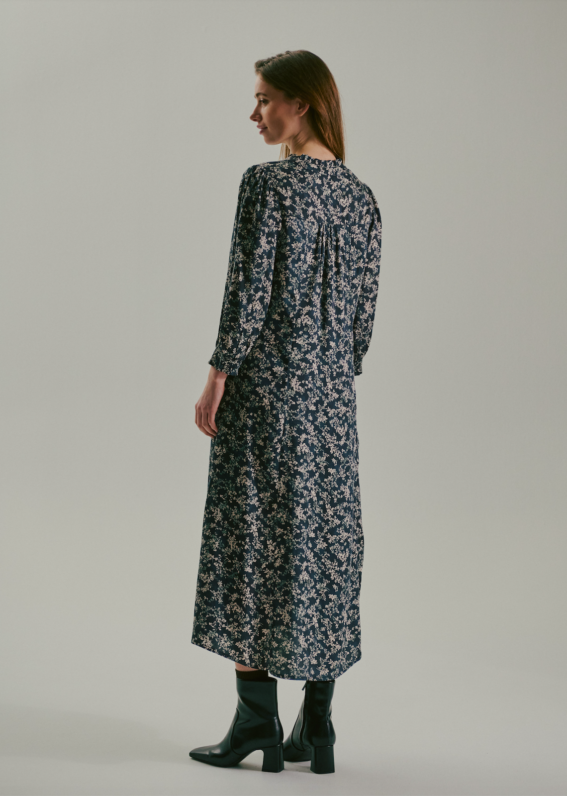 Claire mekko Dagmara Dress, sininen kuosi
