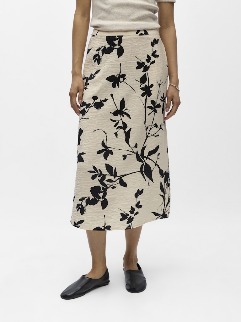 Object hame OBJJACIRA MW Skirt, Sandshell Black simp
