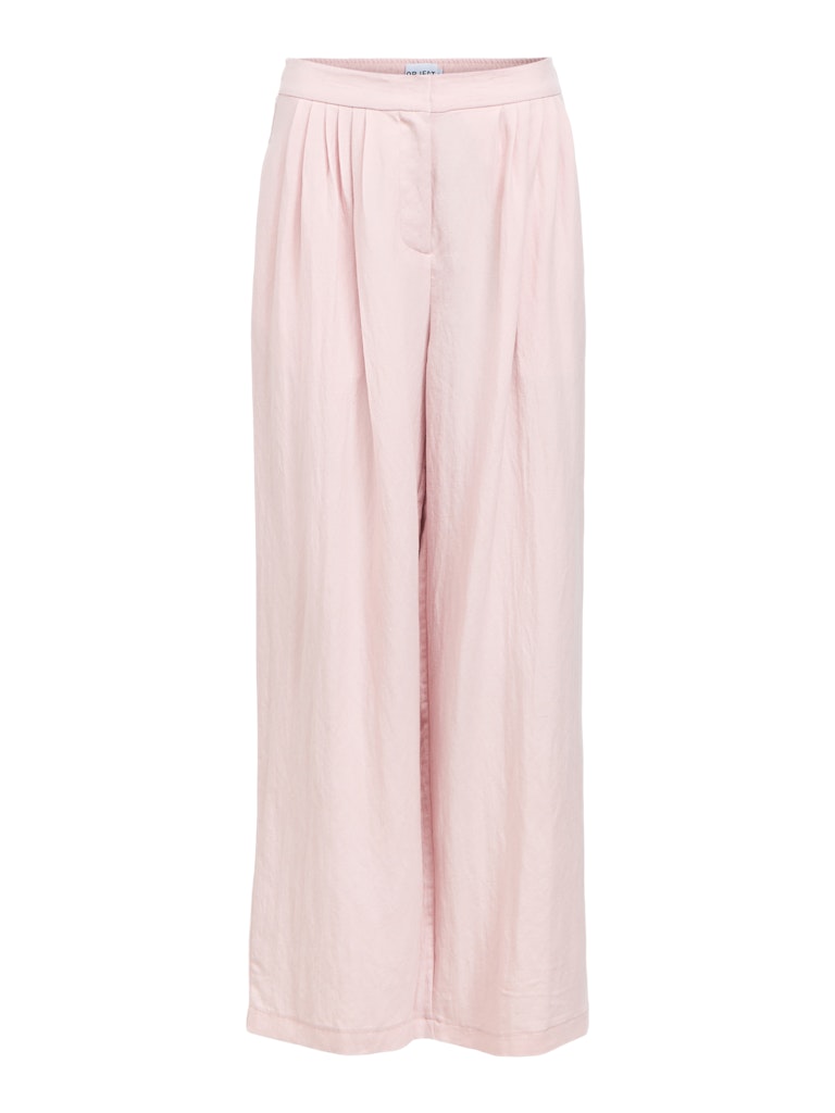 Object naisten housut OBJMolly HW Lo Pant Noos, Pale Lilac