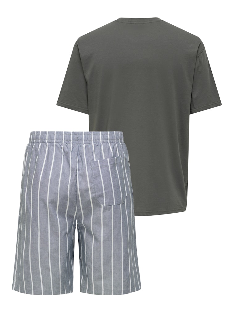 Only and Sons pyjamasetti, ONSBILLIE SHORTS LOUNGE GIFTBOX Pageant Blue