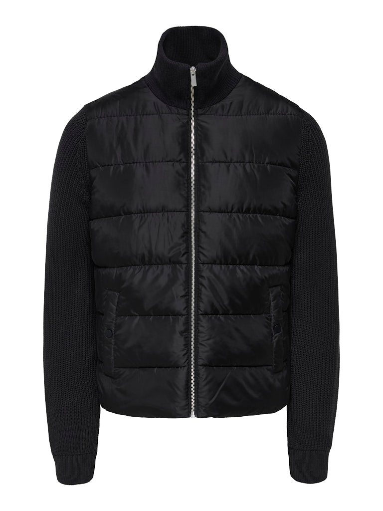 Only and Sons miesten takki ONSMANE LIFE MIXED JACKET OTW, musta