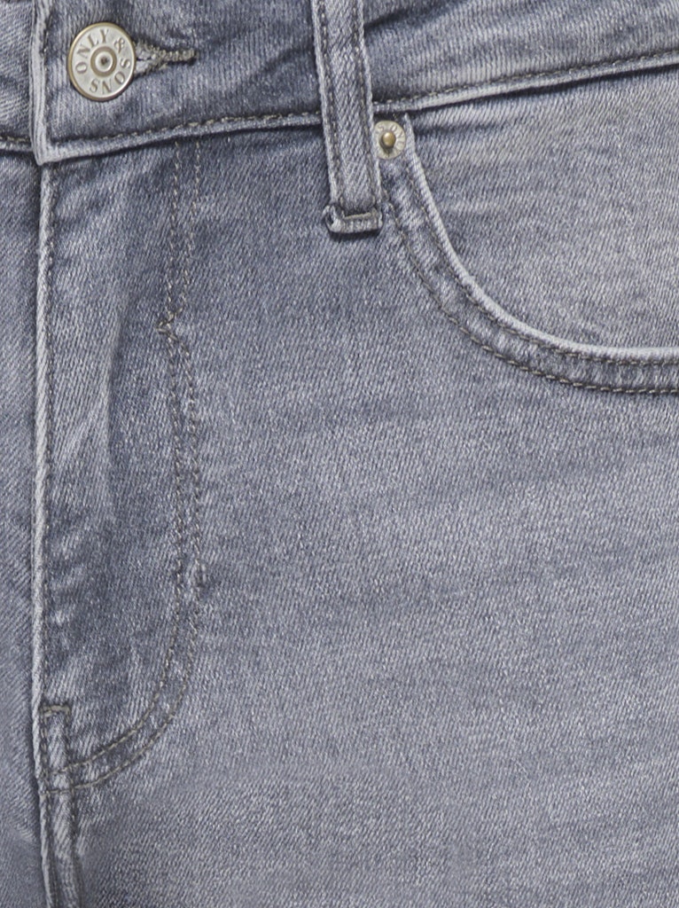 Only and Sons miesten farkut Weft Jax, Light Grey Denim