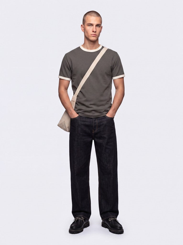 Only & Sons miesten T-paita Onswillo Reg SS Tee, Beluga Antique White