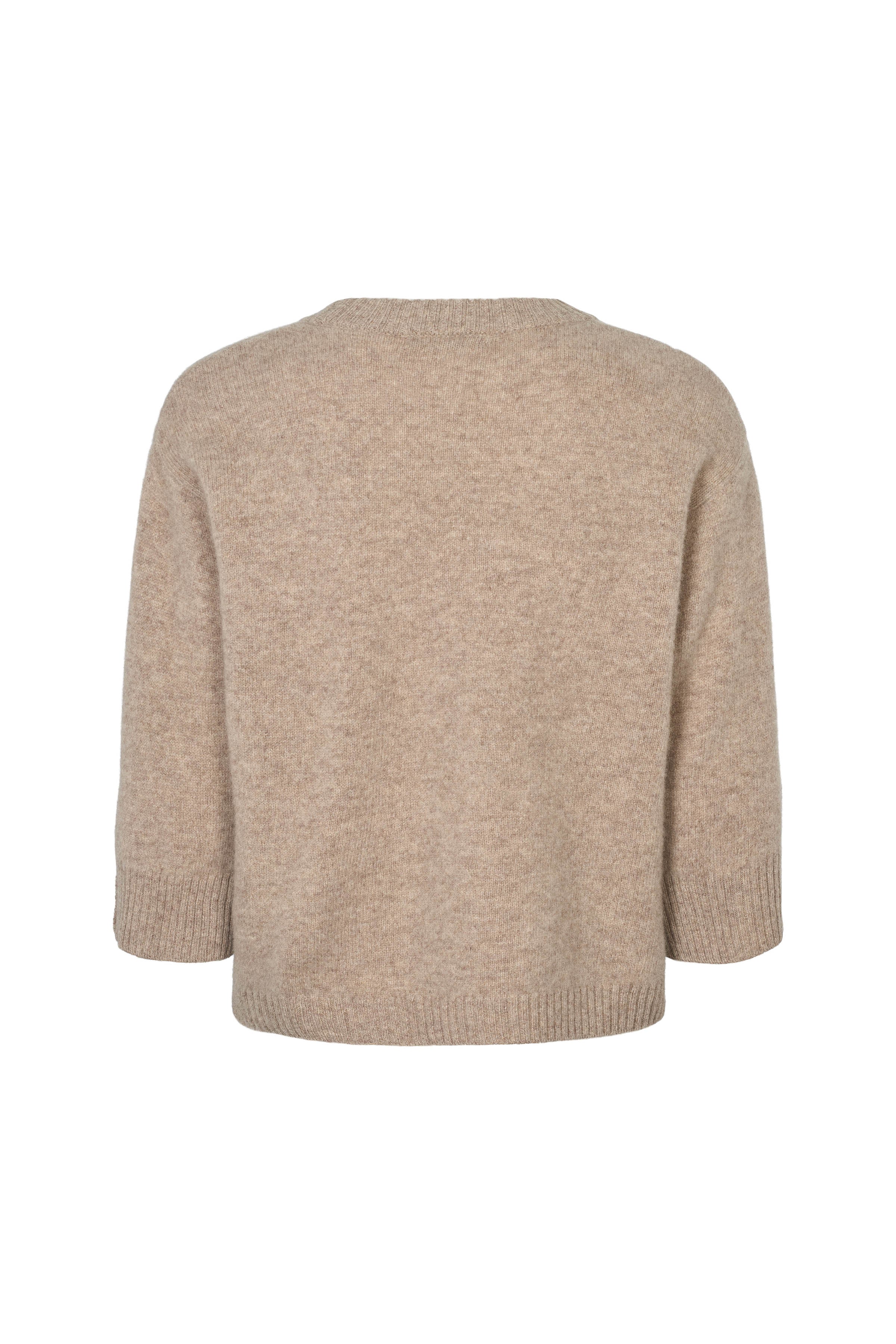 Philosophy Blues Original naisten neulepusero Joba Knit Sweater, beige