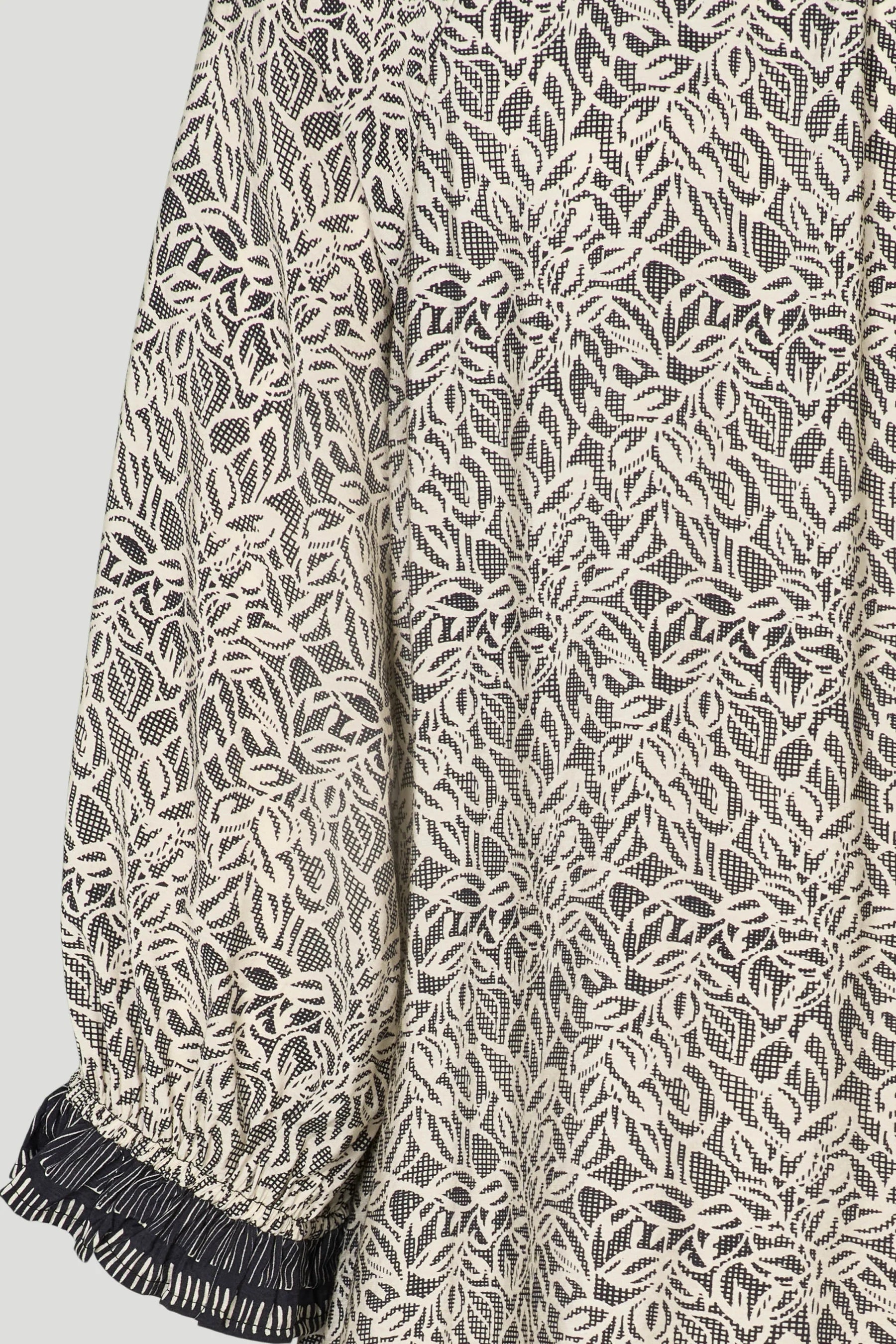 Philosophy Blues Original naisten mekko Gabby Dress, mustavalkoinen