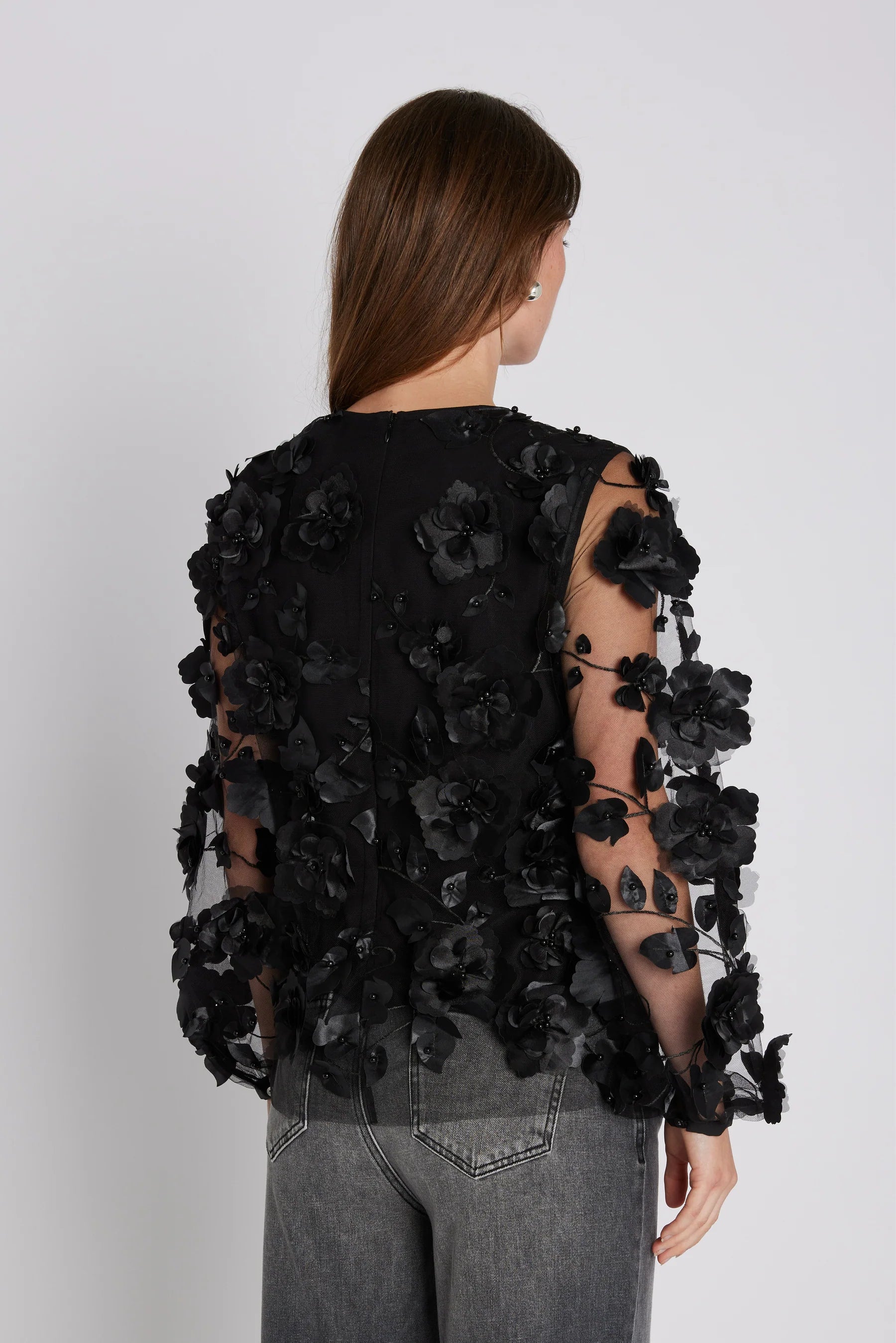 Philosophy Blues Original Giron Blouse, Musta