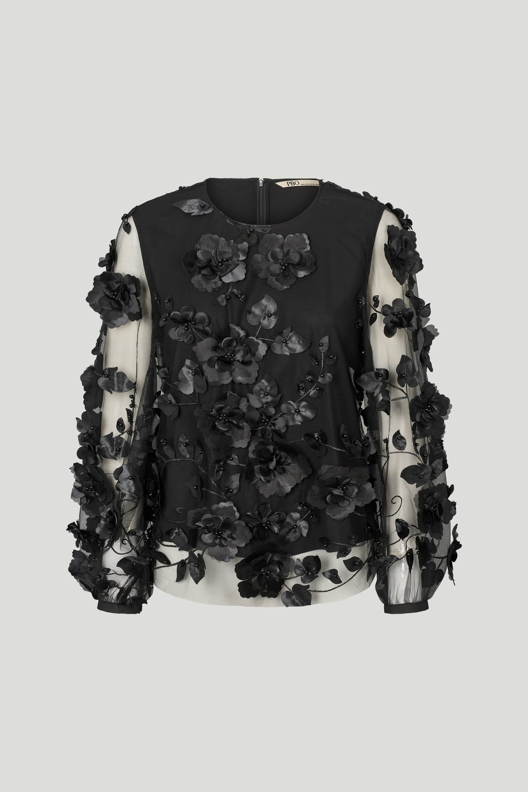 Philosophy Blues Original Giron Blouse, Musta