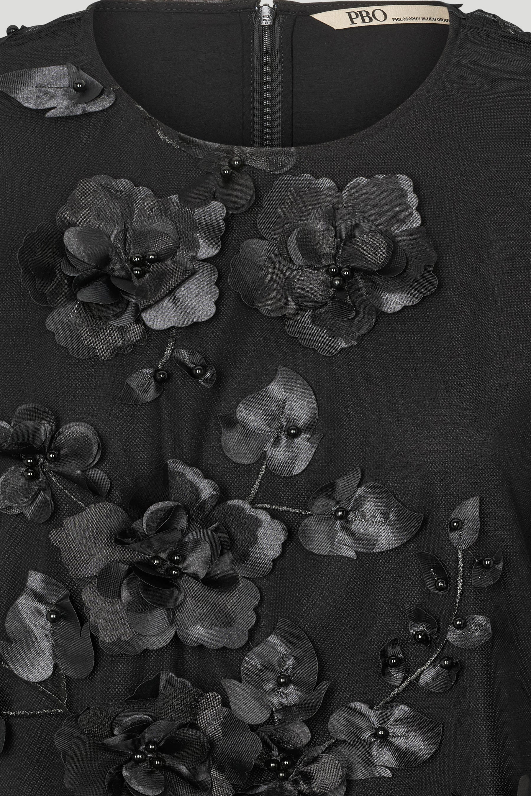 Philosophy Blues Original Giron Blouse, Musta