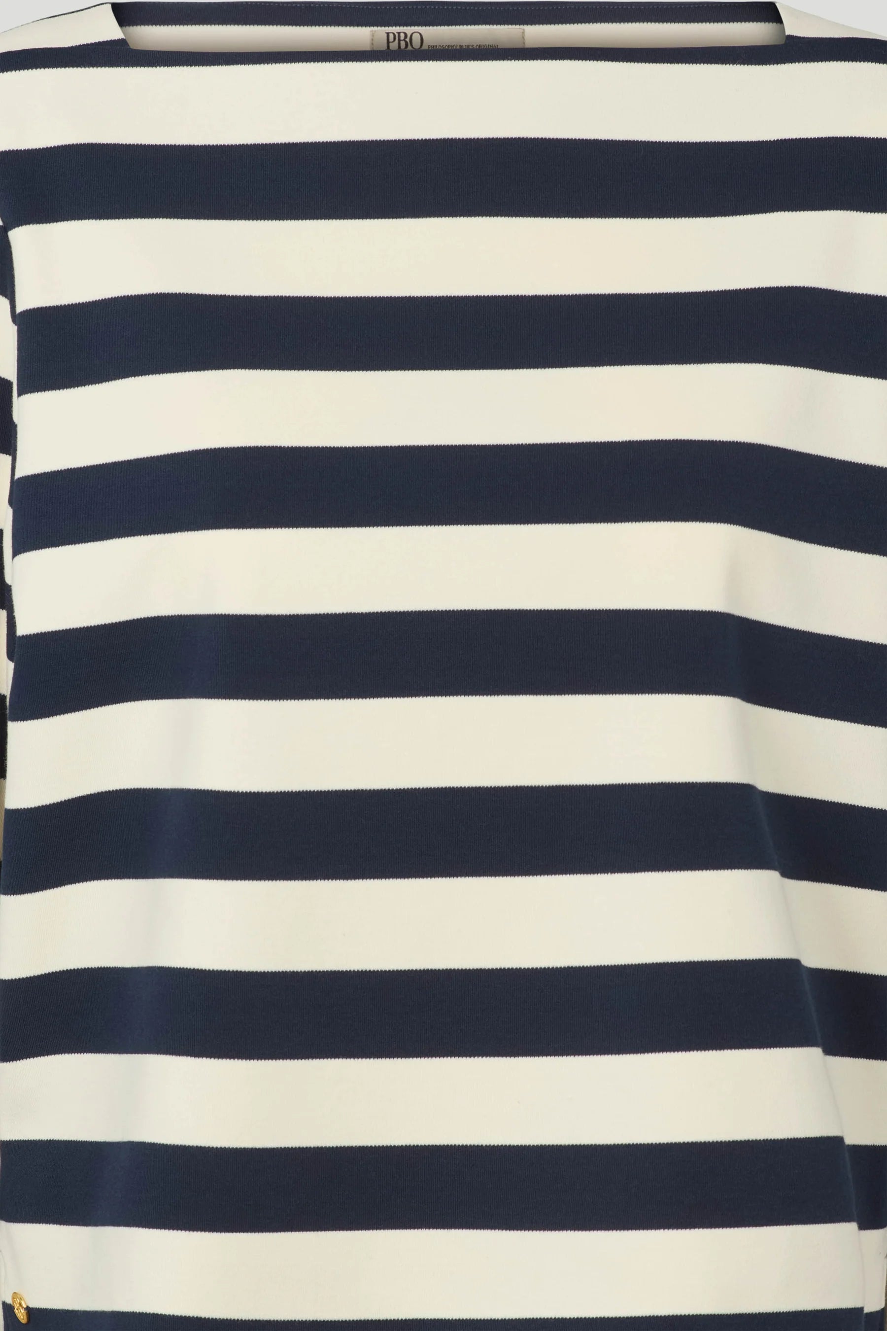 Philosophy Blues Original naisten pitkähihainen paita Mary LS T-Shirt, raidallinen sininen