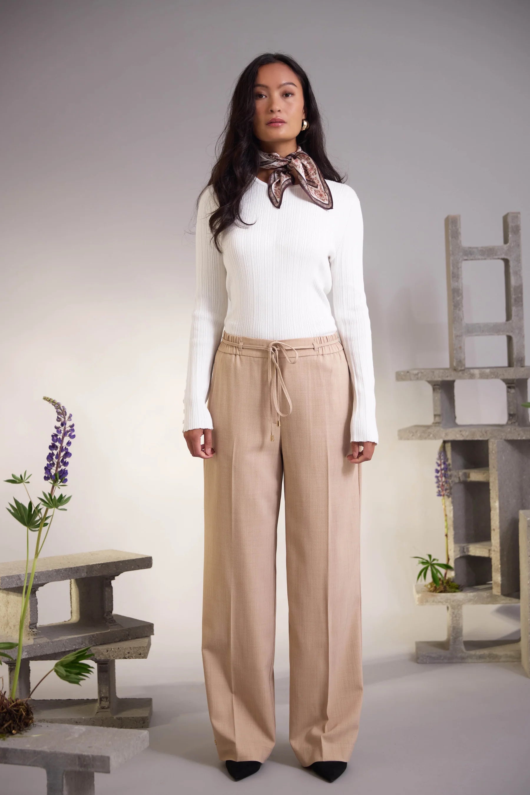 Philosophy Blues Original naisten housut Noa Pants, hiekka