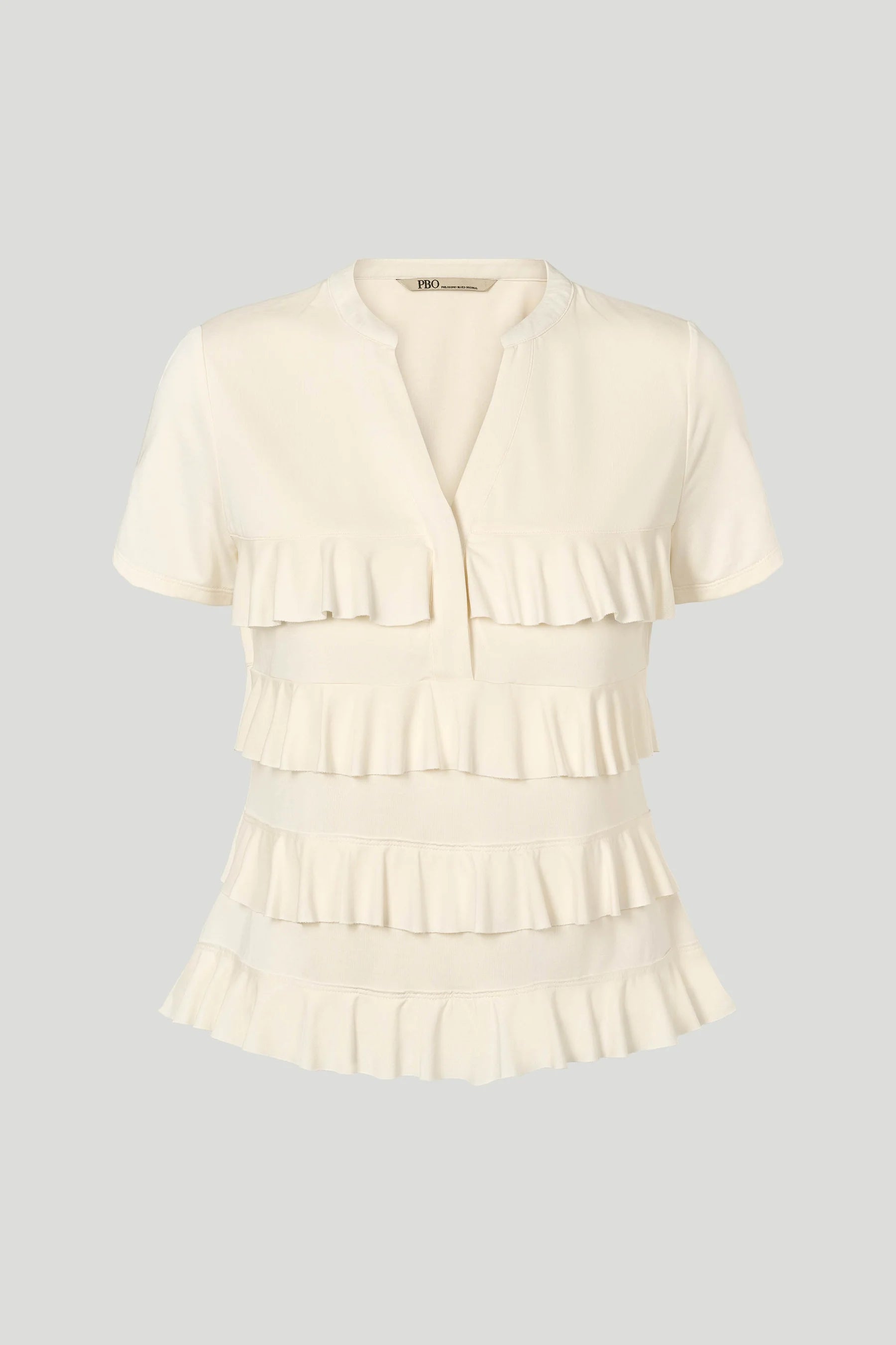 Philosophy Blues Original naisten pusero Olaf Blouse, Valkoinen