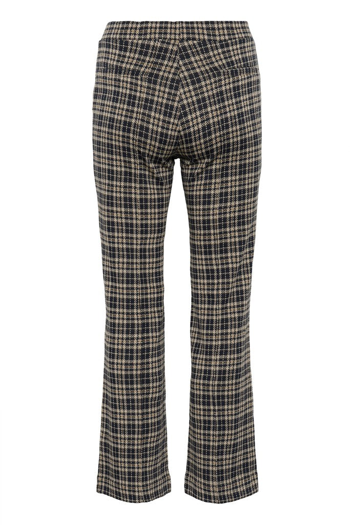 Part Two naisten housut Pontas, Dark Navy Check