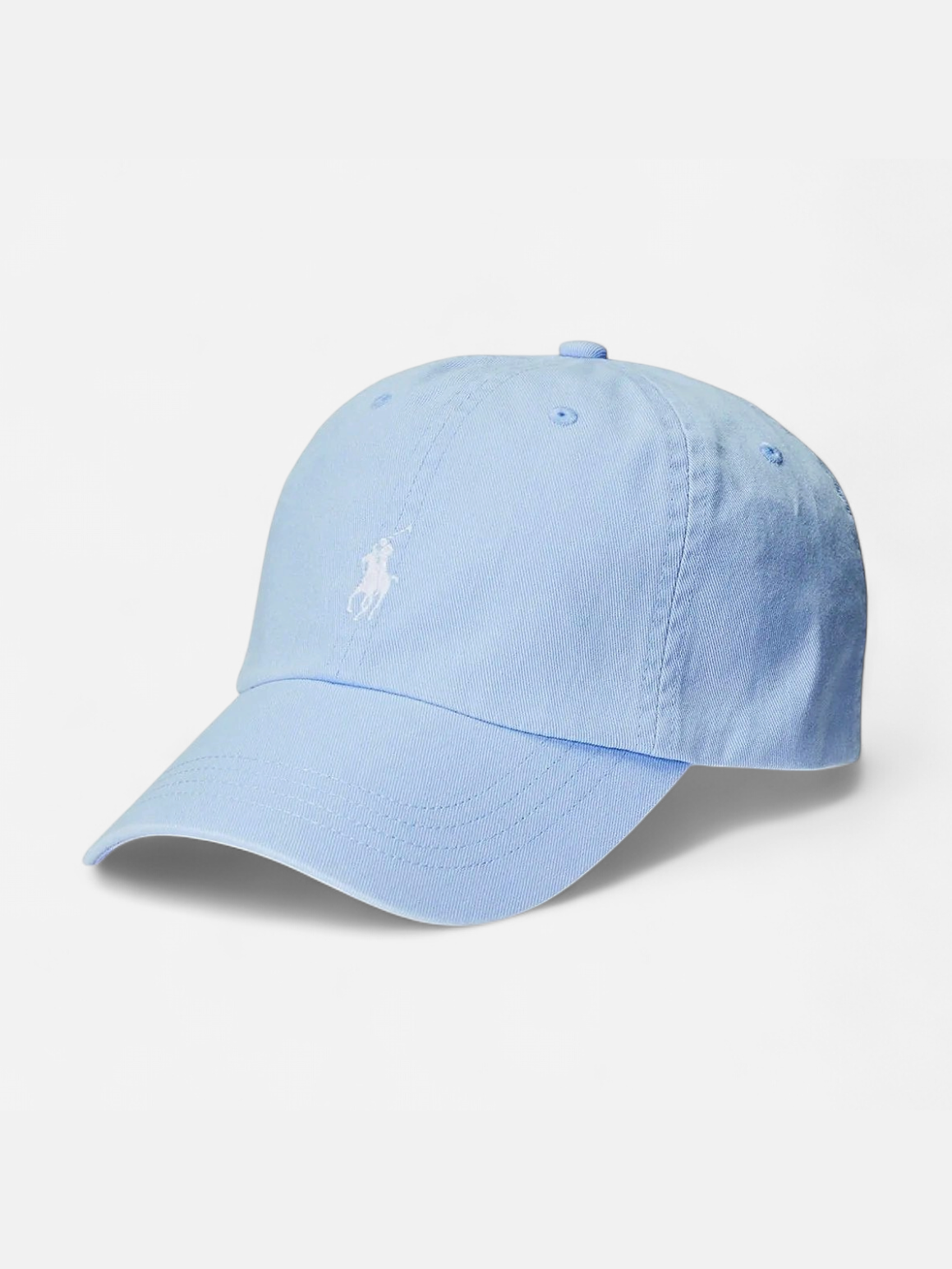 Polo Ralph Lauren lippis Polo Cotton Ball Cap, vaaleansininen - Kekäle.fi