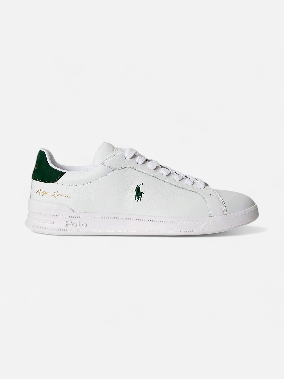 Polo Ralph Lauren miesten tennarit HRT CRT II Sneakers Low Top Lace, valkoinen - Kekäle.fi