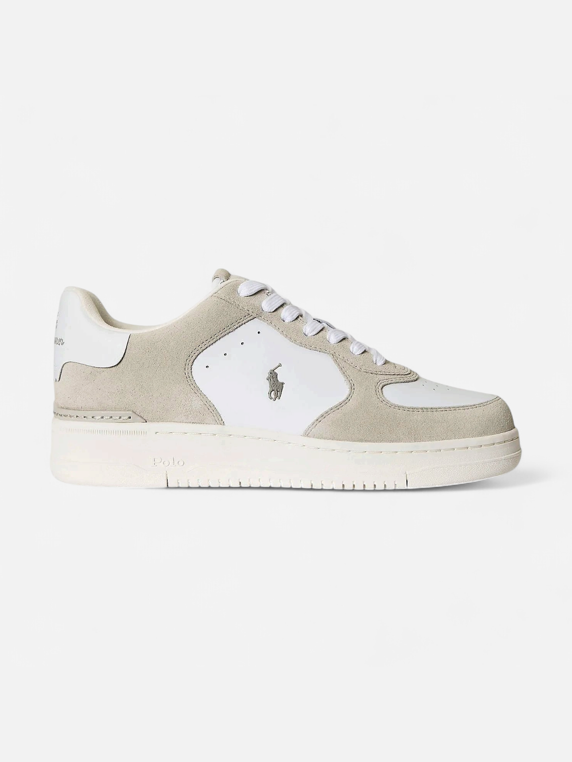 Polo Ralph Lauren miesten tennarit Masters CRT Sneakers Low Top, vaaleanharmaa - Kekäle.fi