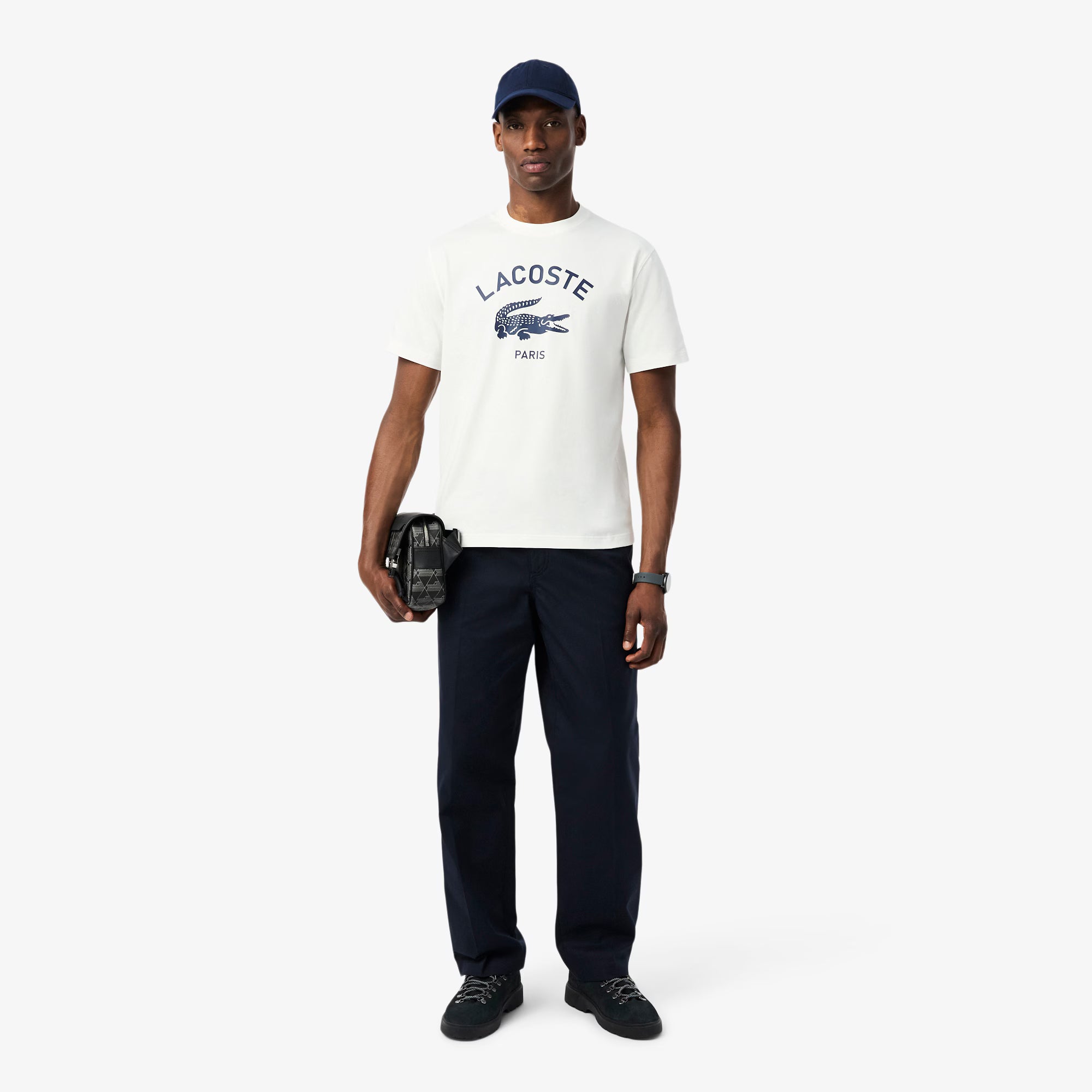 Lacoste lippis UNISEX LACOSTE ORGANICS COTTON, tummansininen