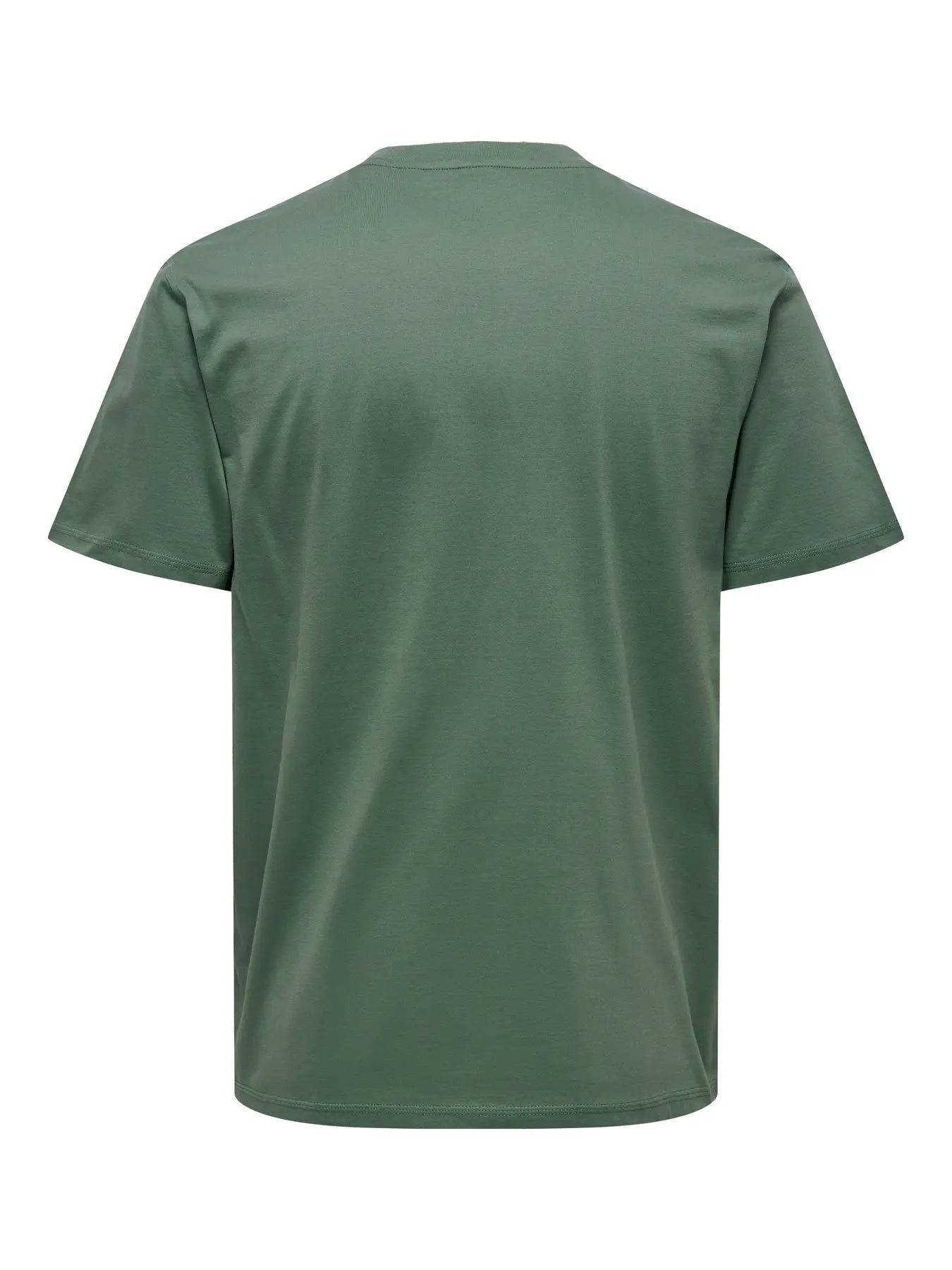 Only and Sons miesten T-paita Onsmax Life Ss Stitch Tee Noos, Dark Forest