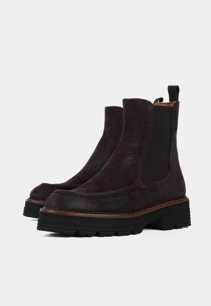 Bukela naisten nilkkurit Riva Mocca, Tummanruskea