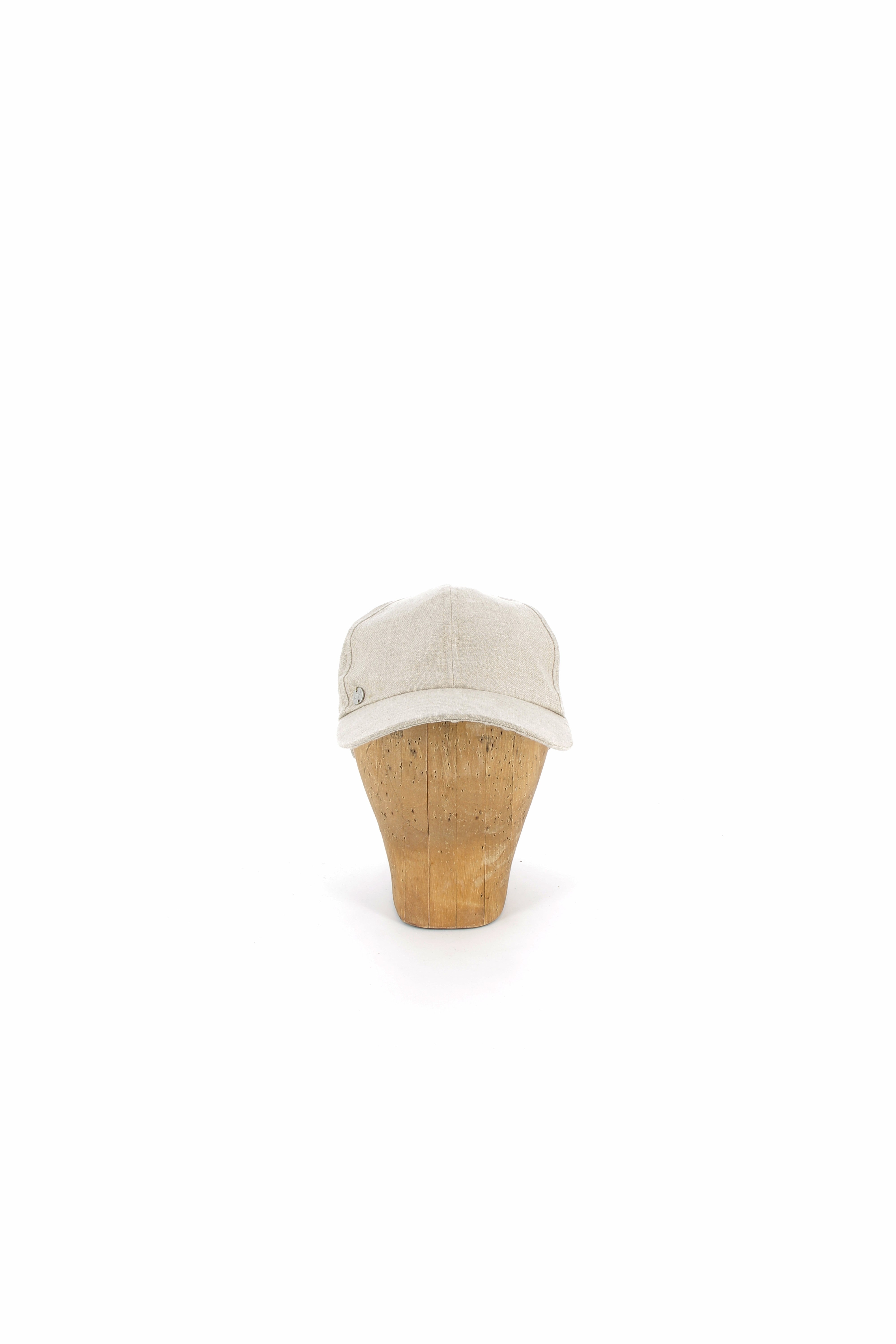 KN Kati Niemi naisten lippis Rosalina Linen, vaalea beige