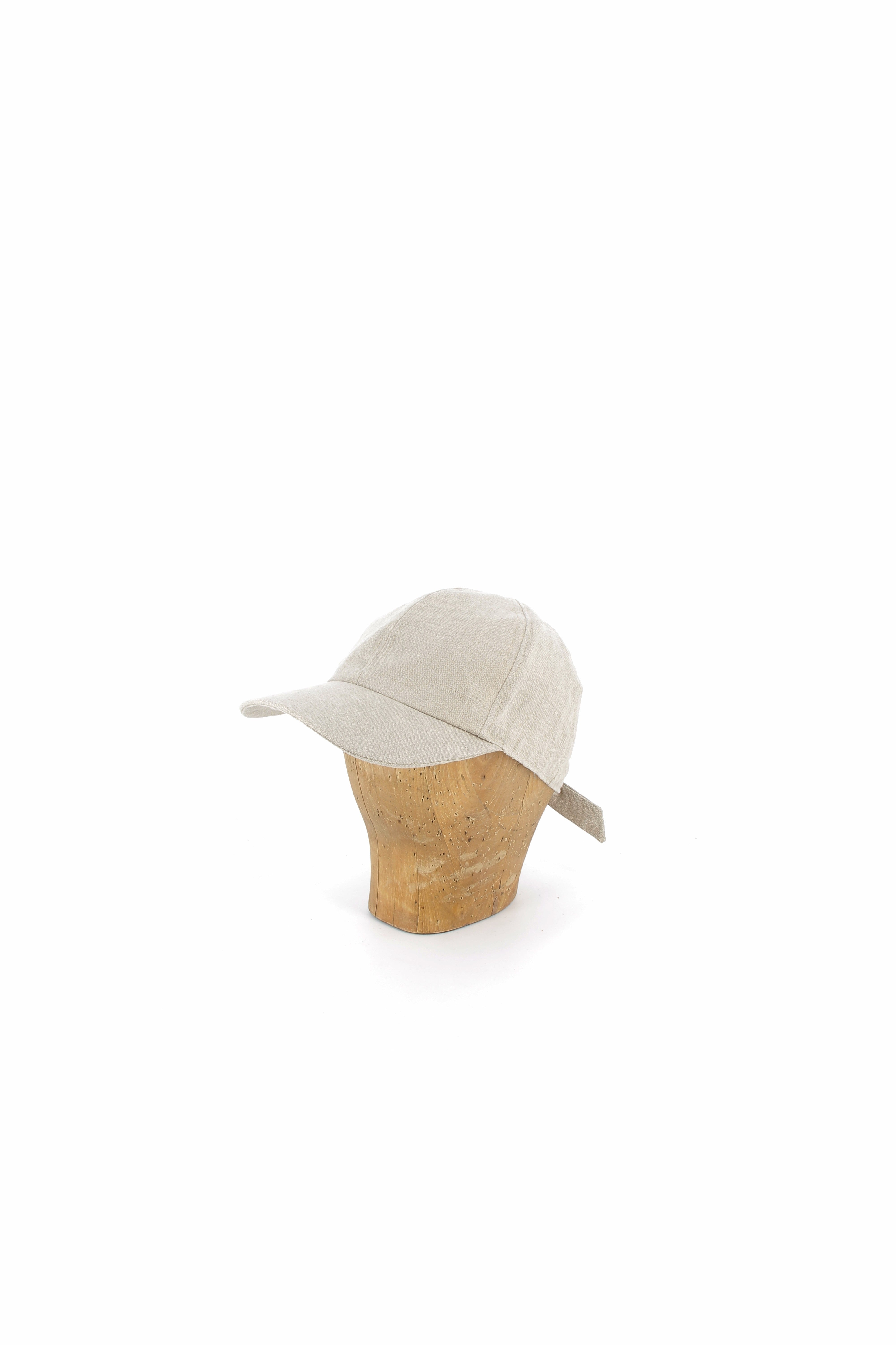 KN Kati Niemi naisten lippis Rosalina Linen, vaalea beige