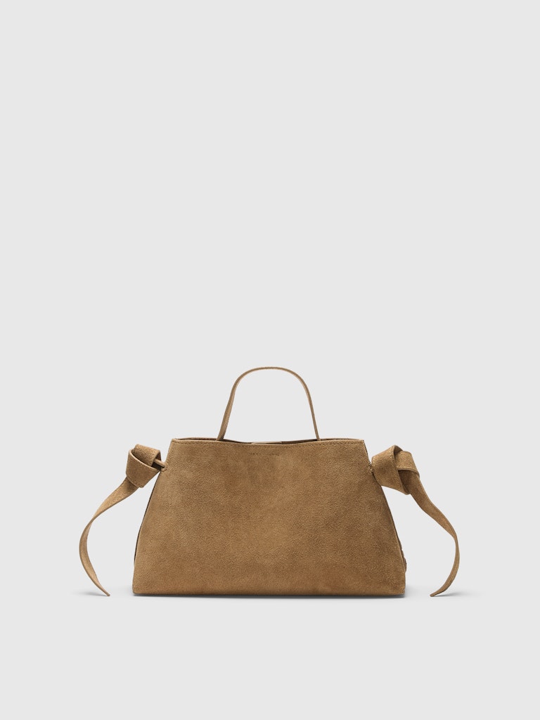 Selected Femme naisten laukku SLFStella Mini Suede Bag, Tan