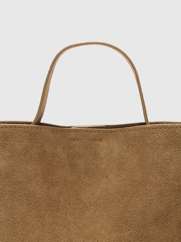 Selected Femme naisten laukku SLFStella Mini Suede Bag, Tan