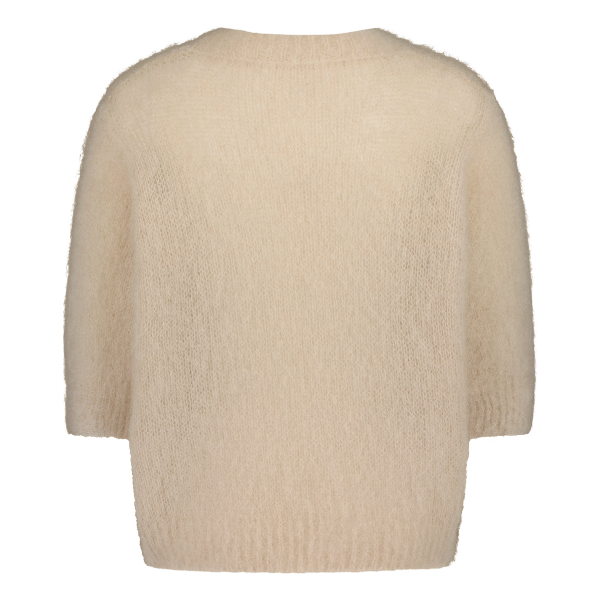 Sinnuu naisten neulepusero Bloom Mohairneule SS, hiekka