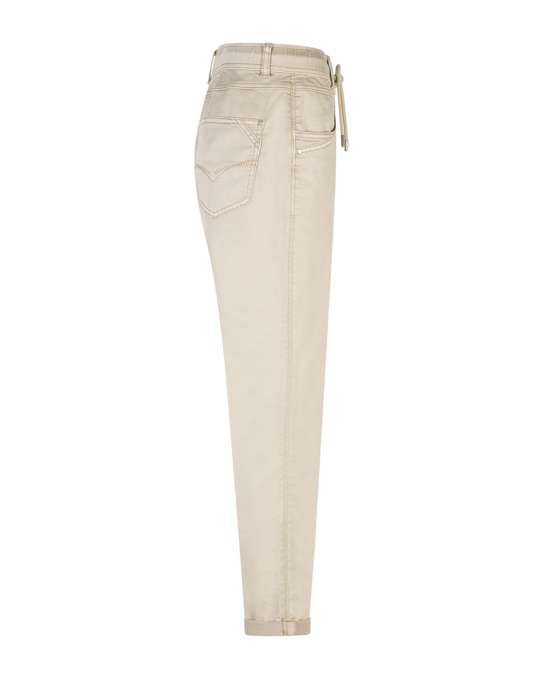 Red Button naisten kangashousut Tessy Jog Colour, vaalea beige