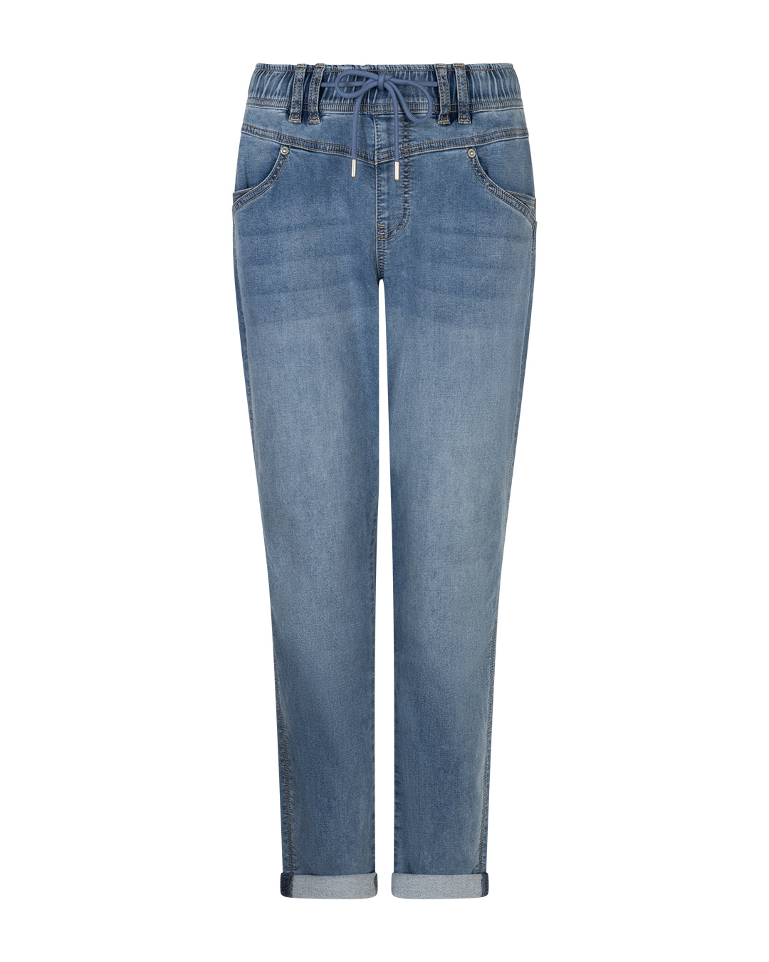 Red Button naisten farkut Tessy Jog Mid Stone, sininen