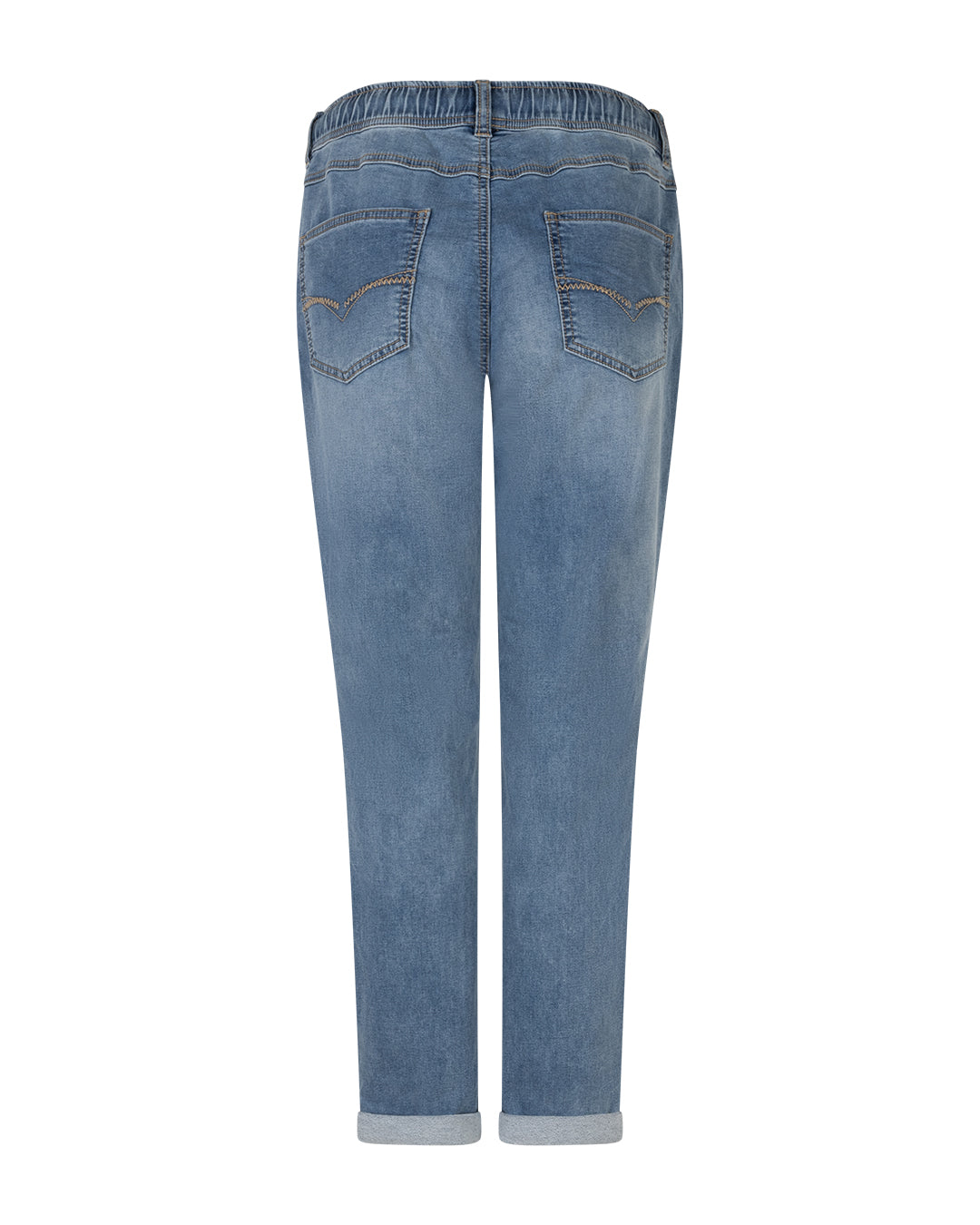 Red Button naisten farkut Tessy Jog Mid Stone, sininen