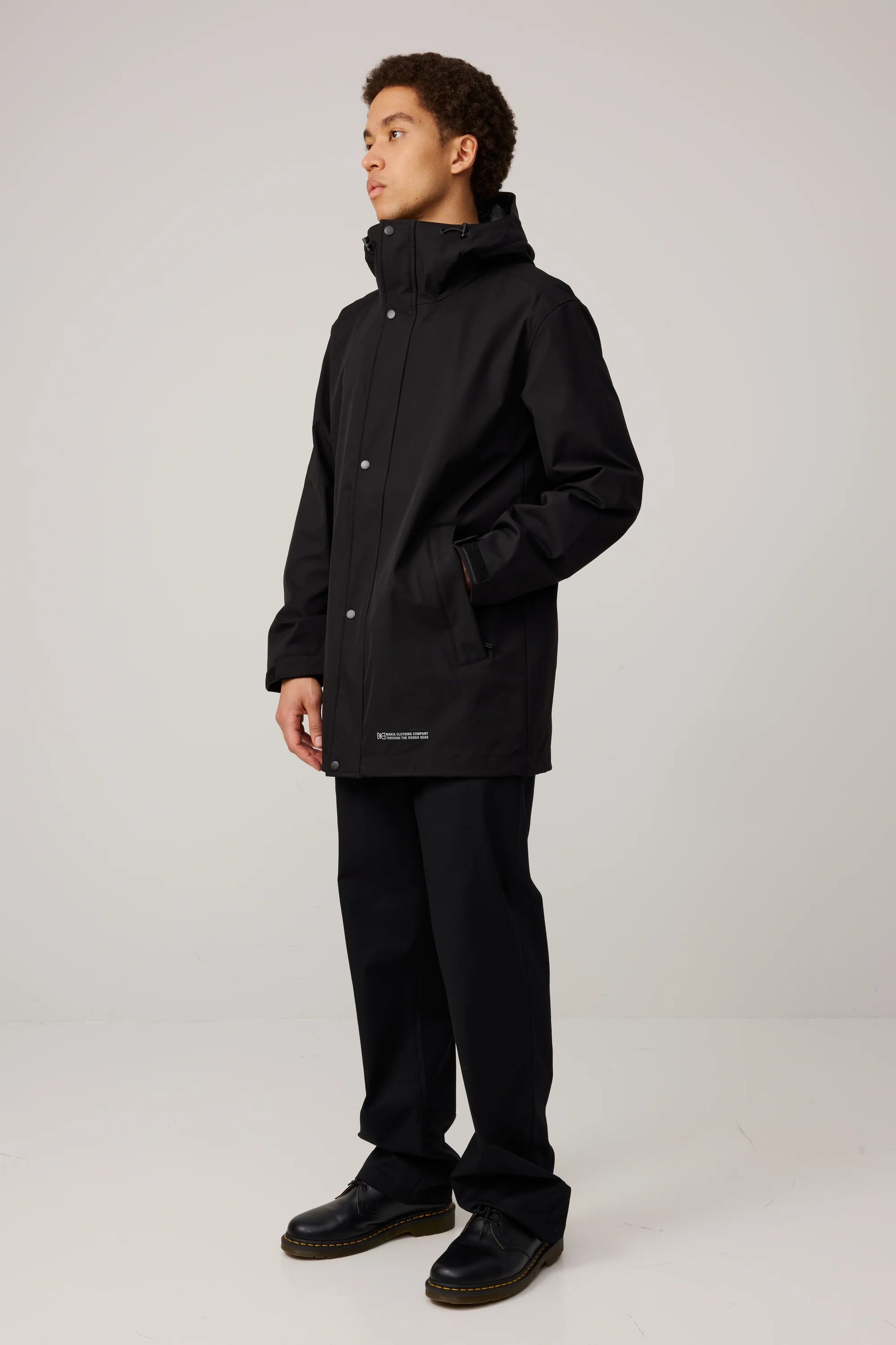 Makia miesten takki Mallory Jacket, musta