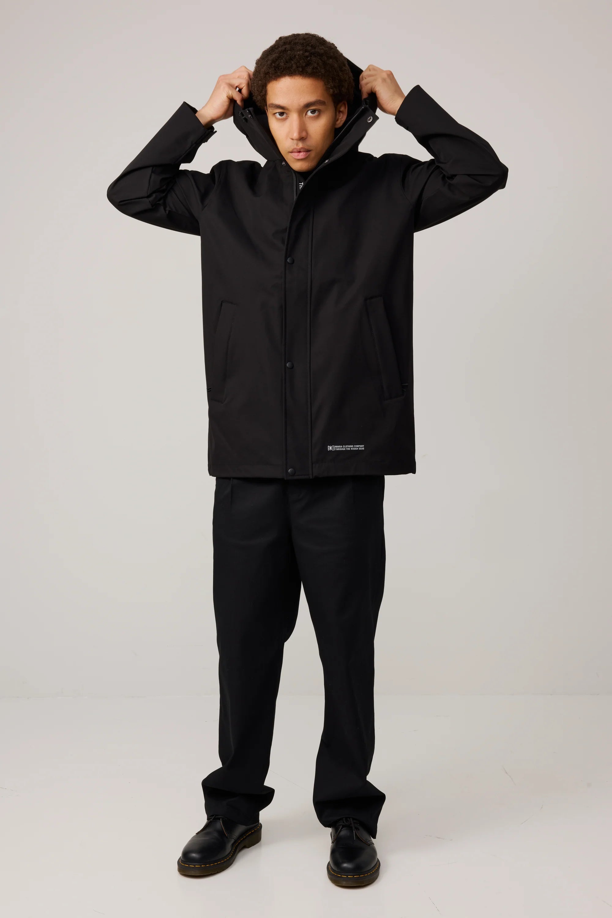 Makia miesten takki Mallory Jacket, musta