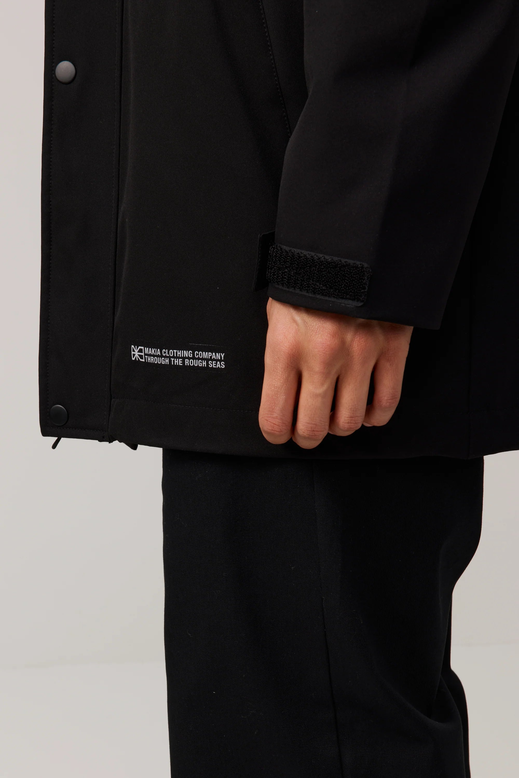 Makia miesten takki Mallory Jacket, musta