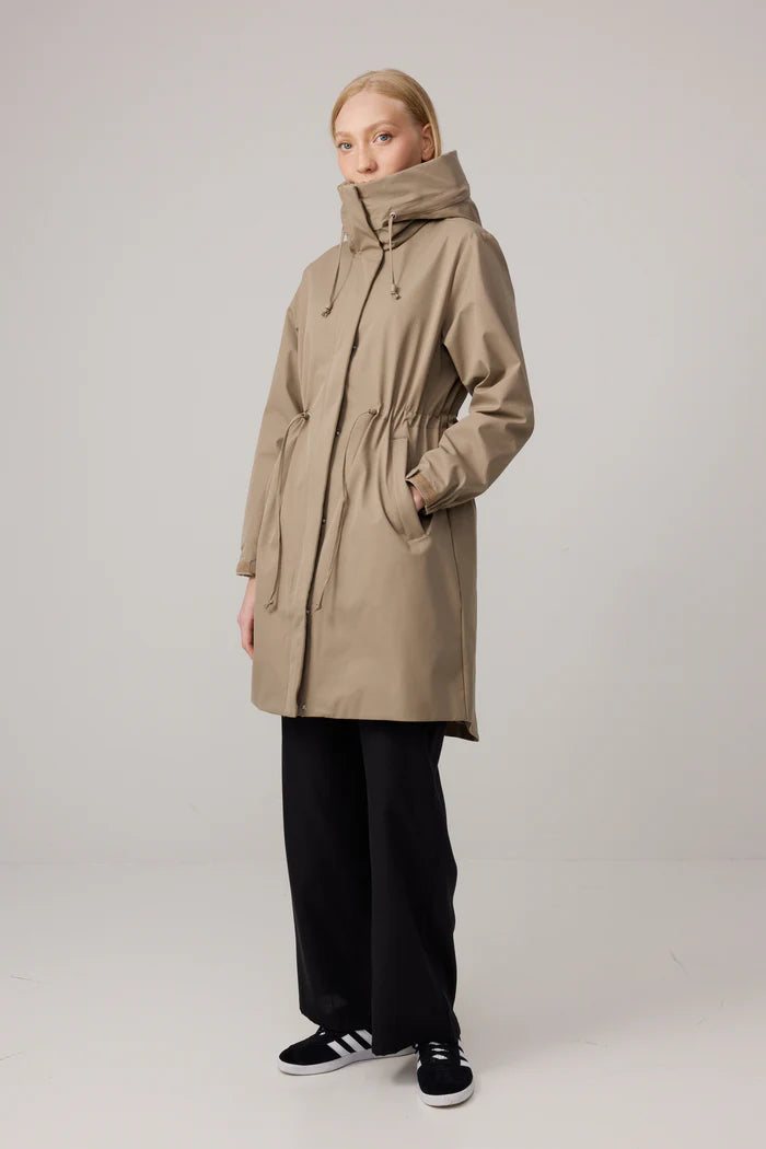 Makia naisten takki Rylie Jacket, ruskeanharmaa