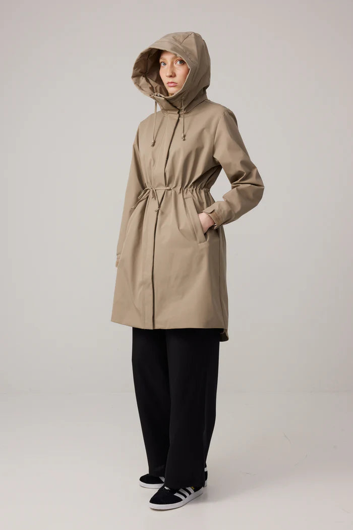 Makia naisten takki Rylie Jacket, ruskeanharmaa