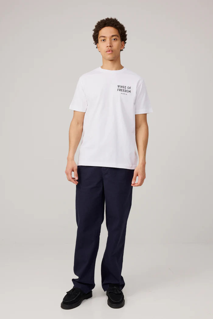 Makia miesten t-paita Wings T-shirt, valkoinen