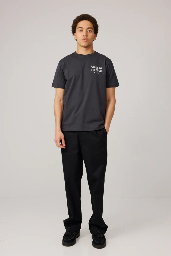 Makia miesten t-paita Wings T-shirt, musta