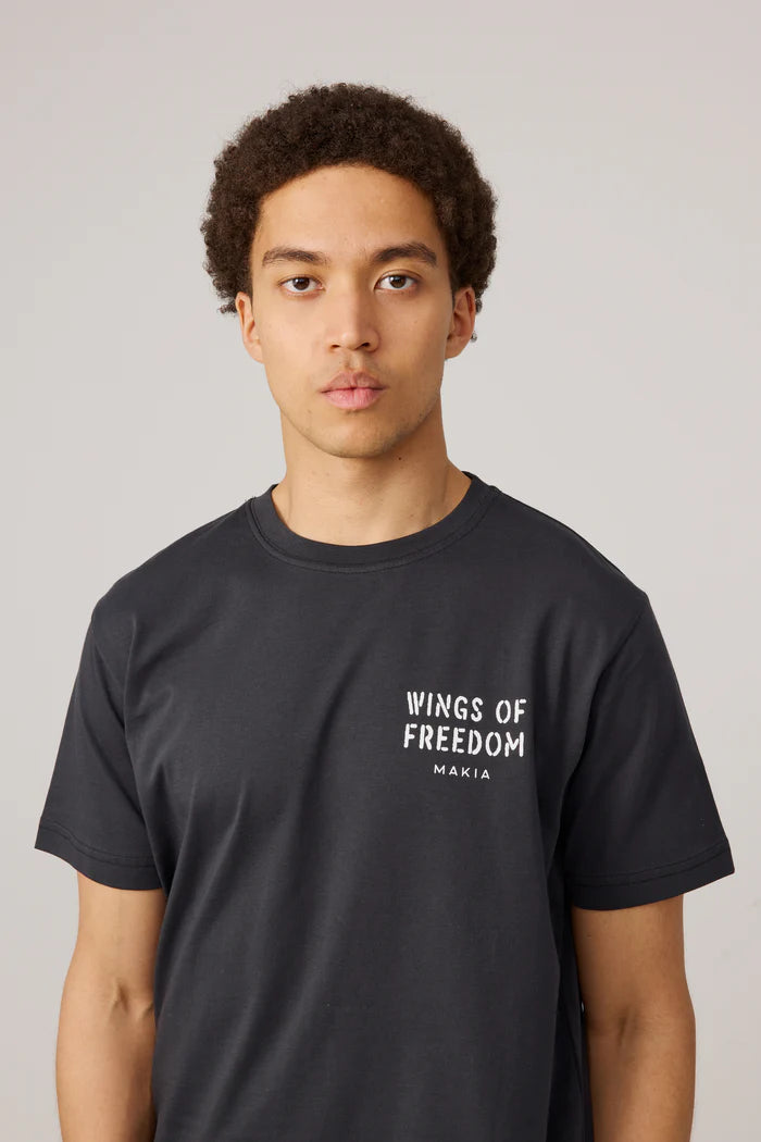 Makia miesten t-paita Wings T-shirt, musta