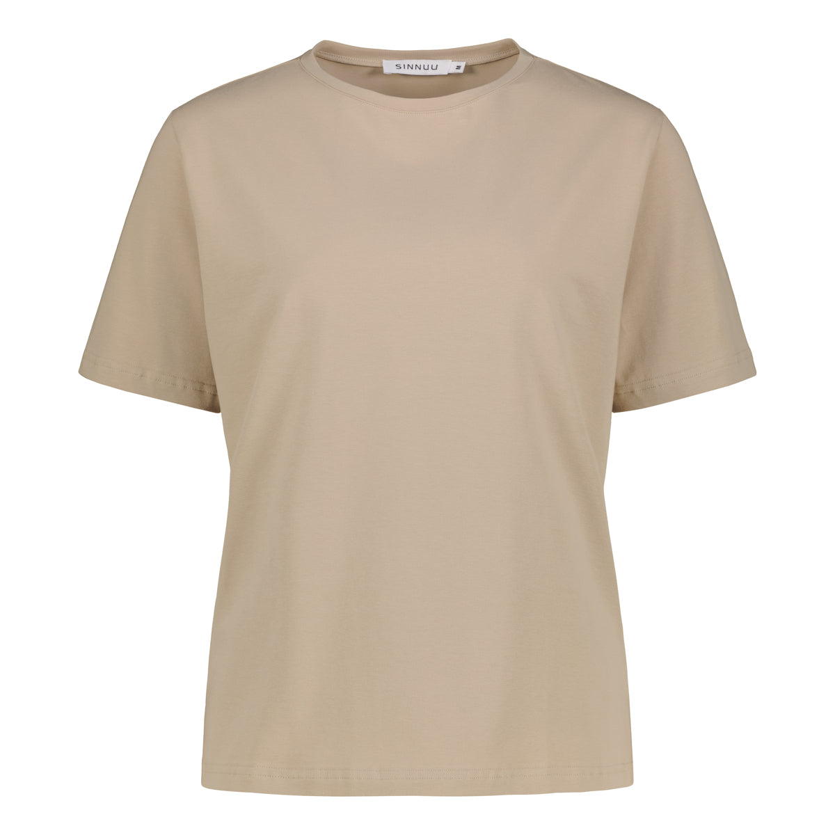 Sinnuu naisten t-paita Tess, vaalea beige