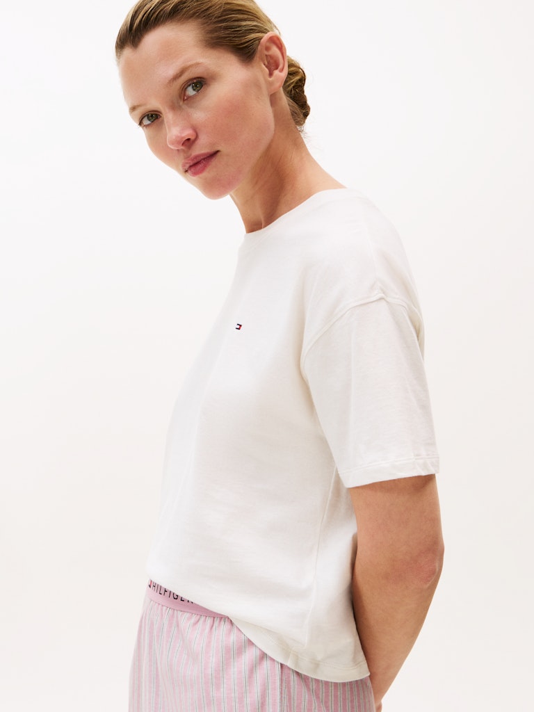 Tommy Hilfiger naisten pyjama SS PRT PJ Short Set, monivärinen kuosi