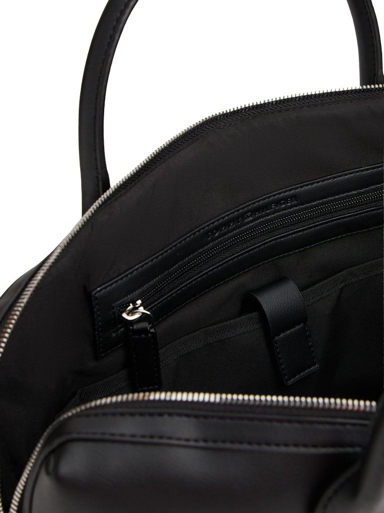 Tommy Hilfiger laukku K TH RELAXED COMPUTER BAG, musta