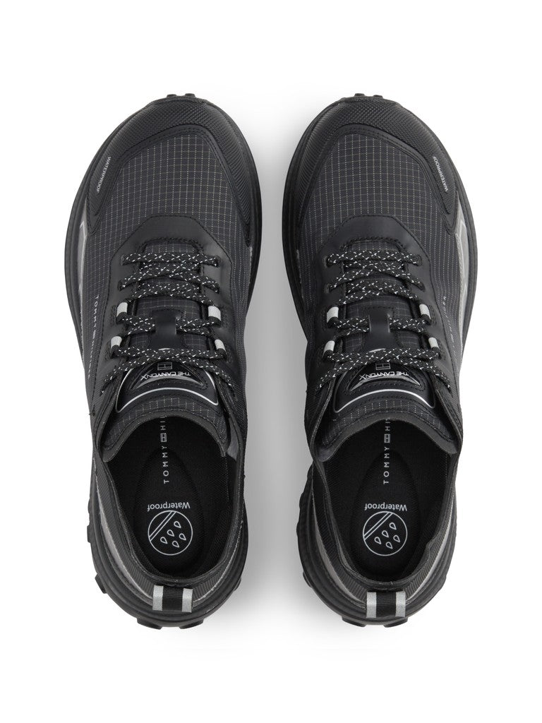 Tommy Hilfiger miesten lenkkarit The Canyon X Knit Runner, musta